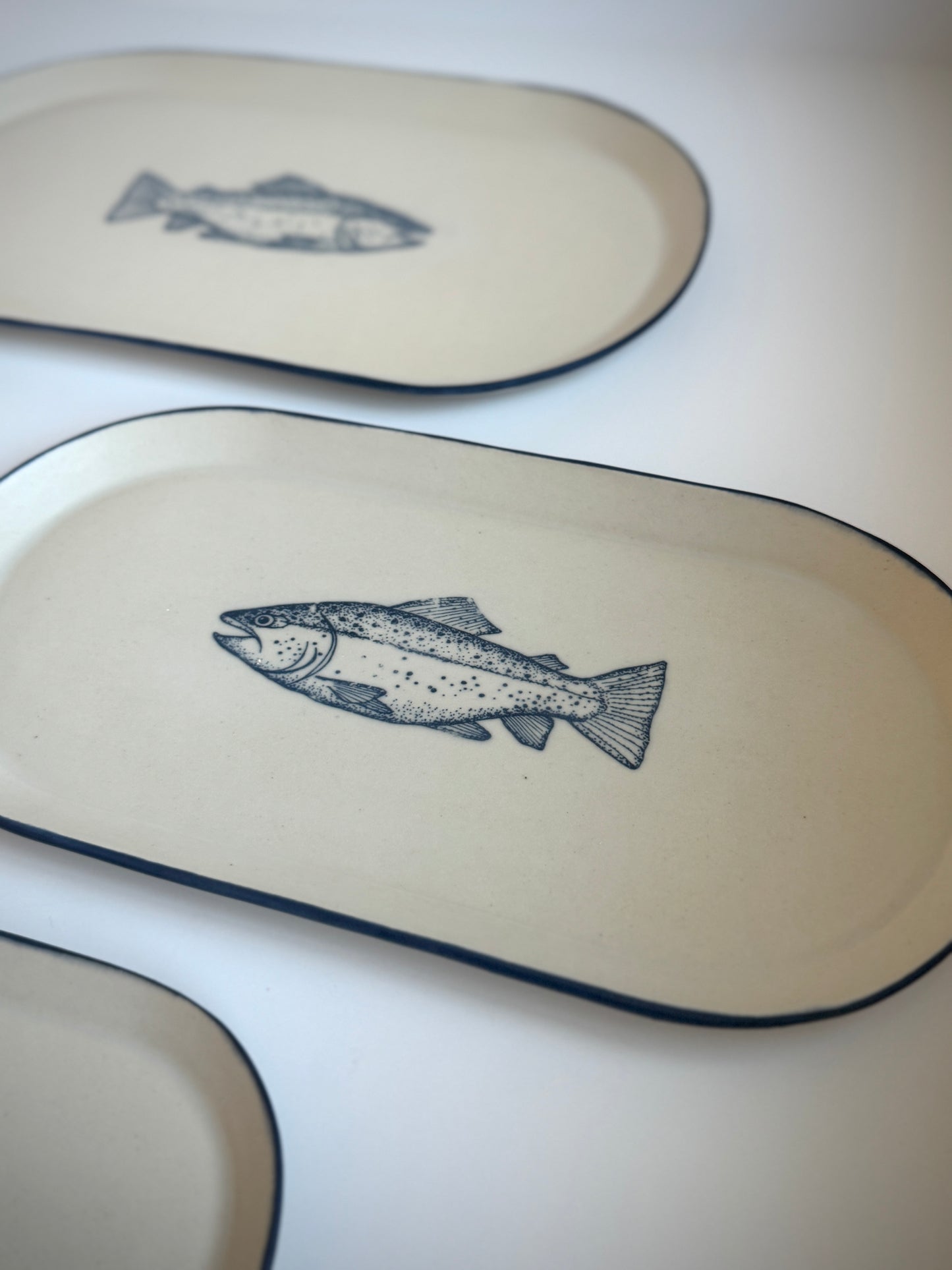 Fish oval plate | XL