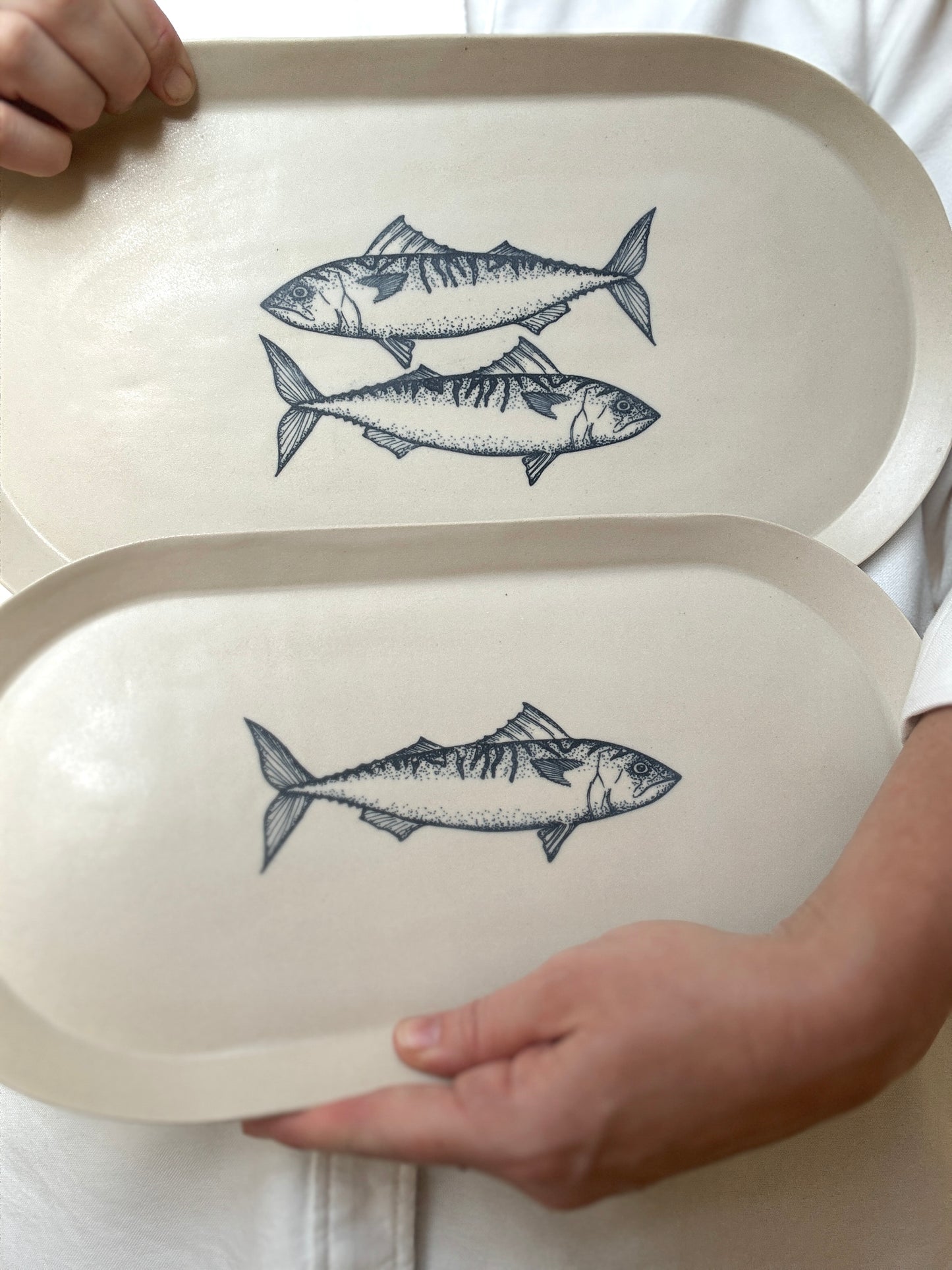 Fish oval plate | XXL