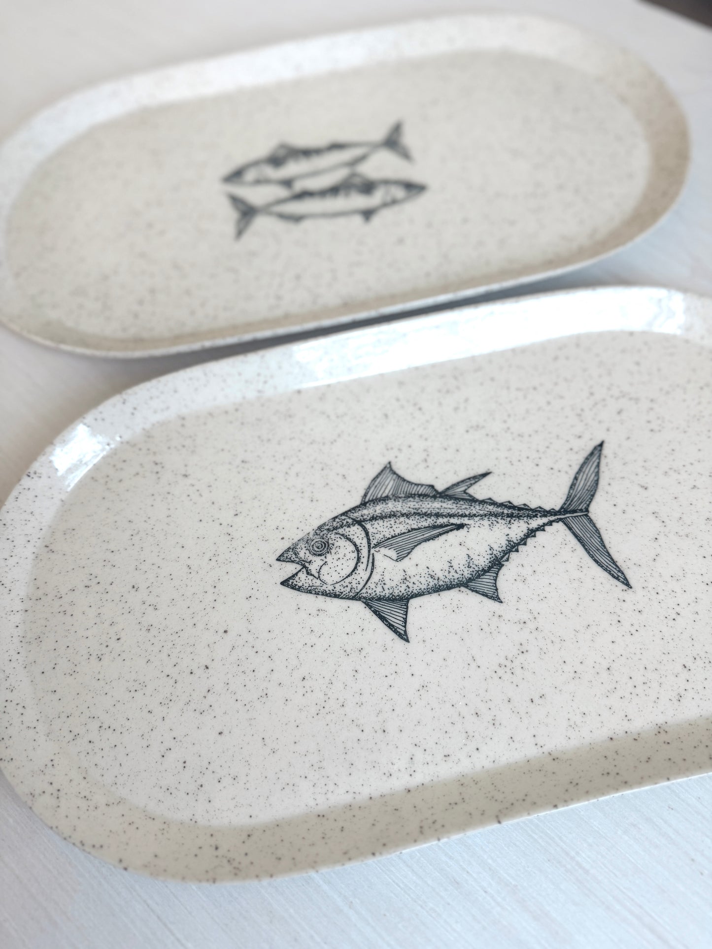 Fish oval plate | XXL