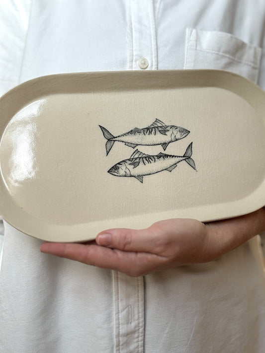 Fish oval plate | XL
