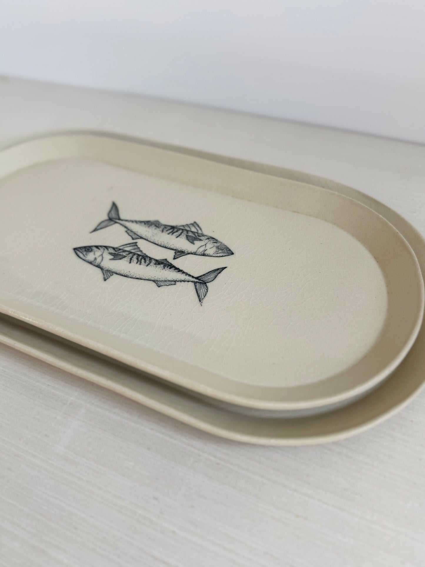 Fish oval plate | XL