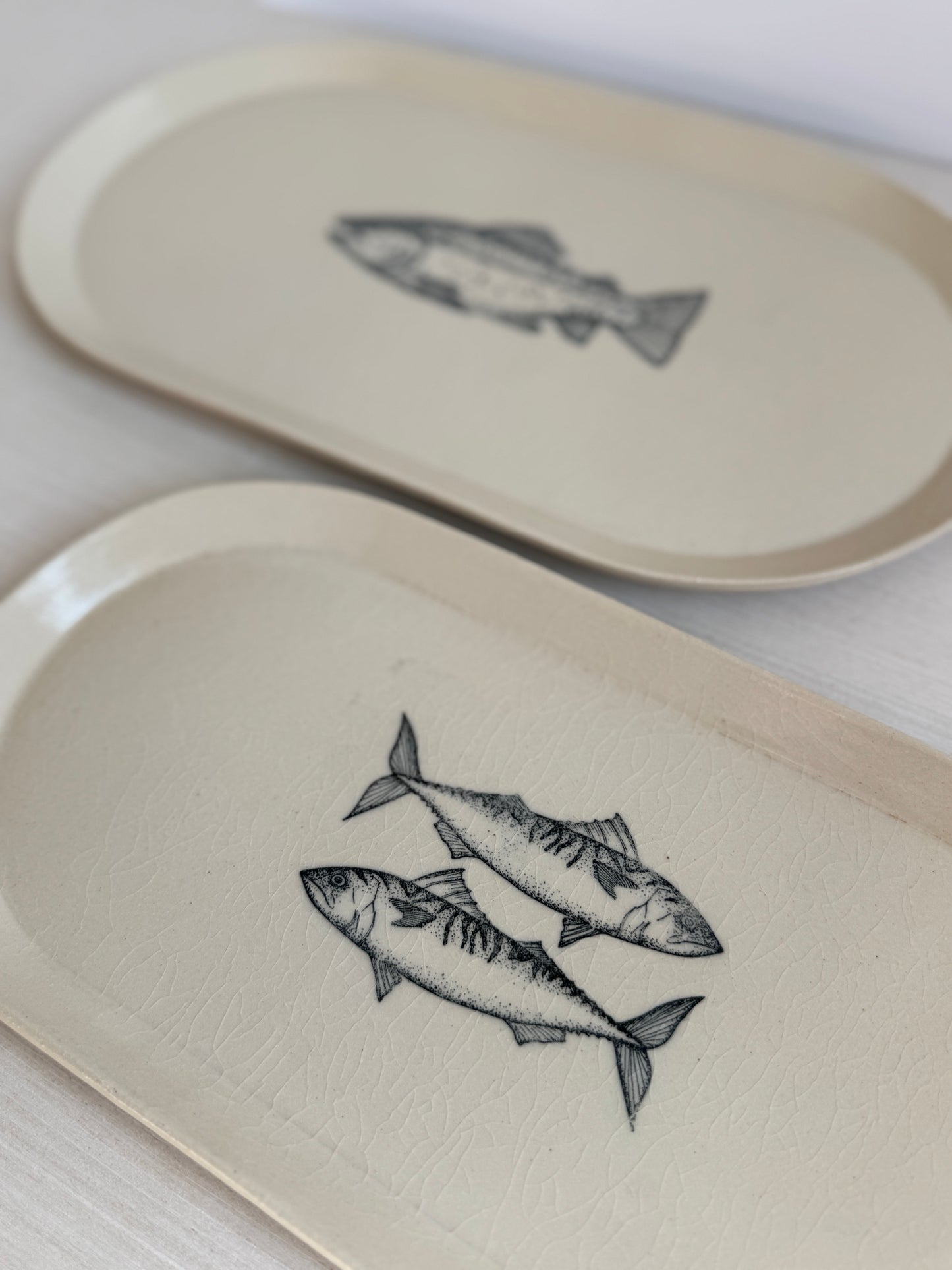 Fish oval plate | XXL