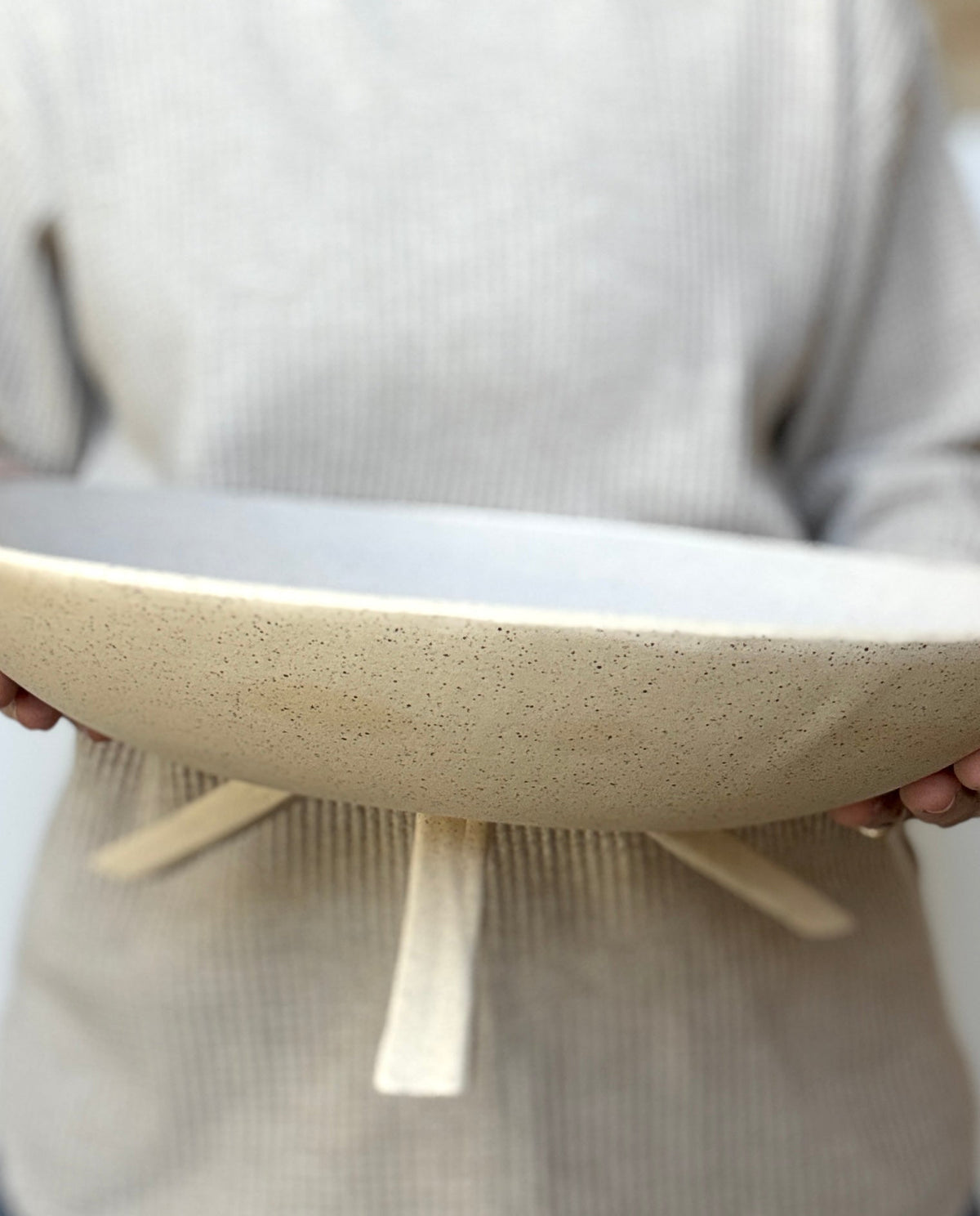 Large pedestal bowl