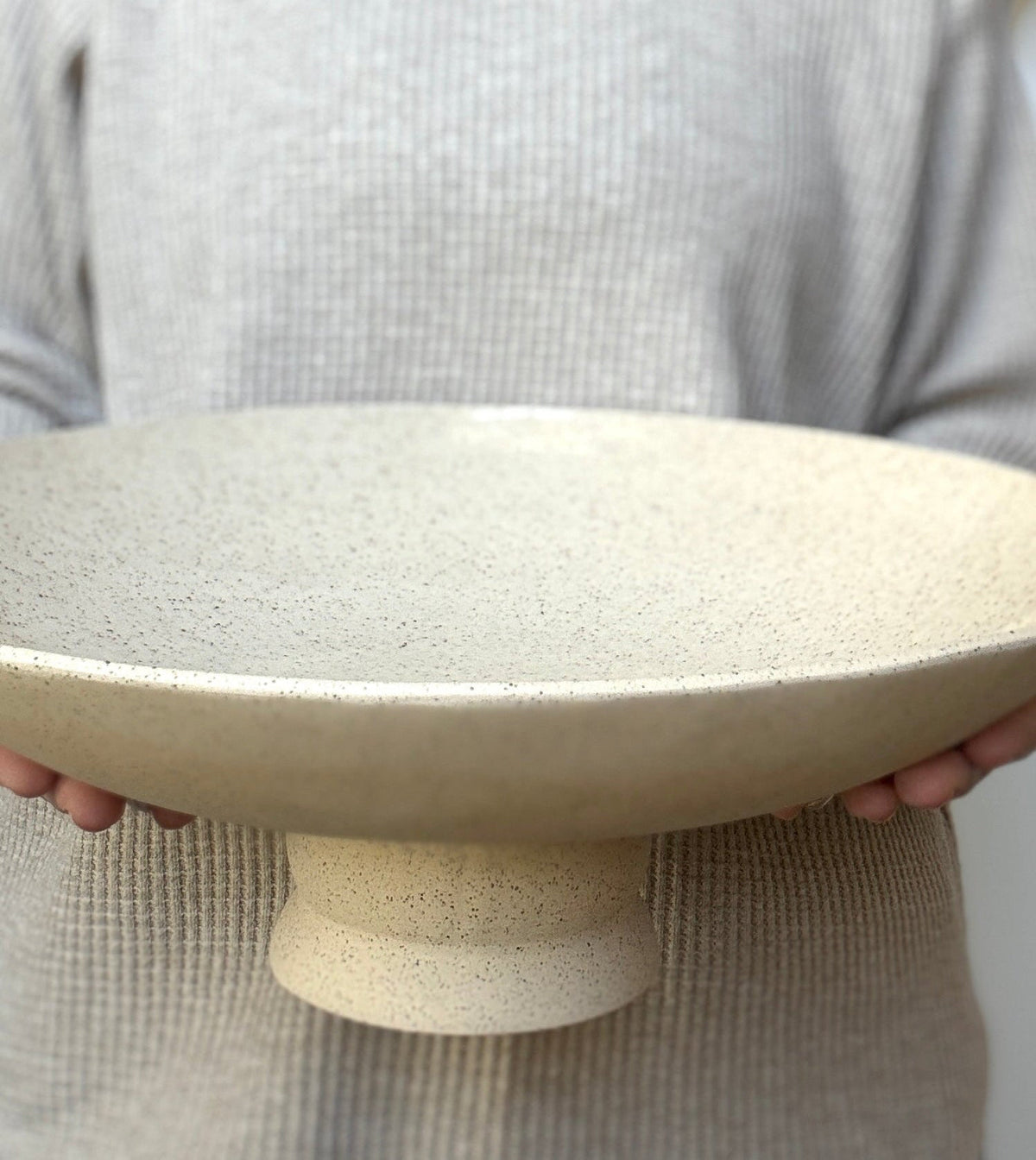 Large pedestal bowl