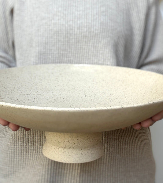 Large pedestal bowl