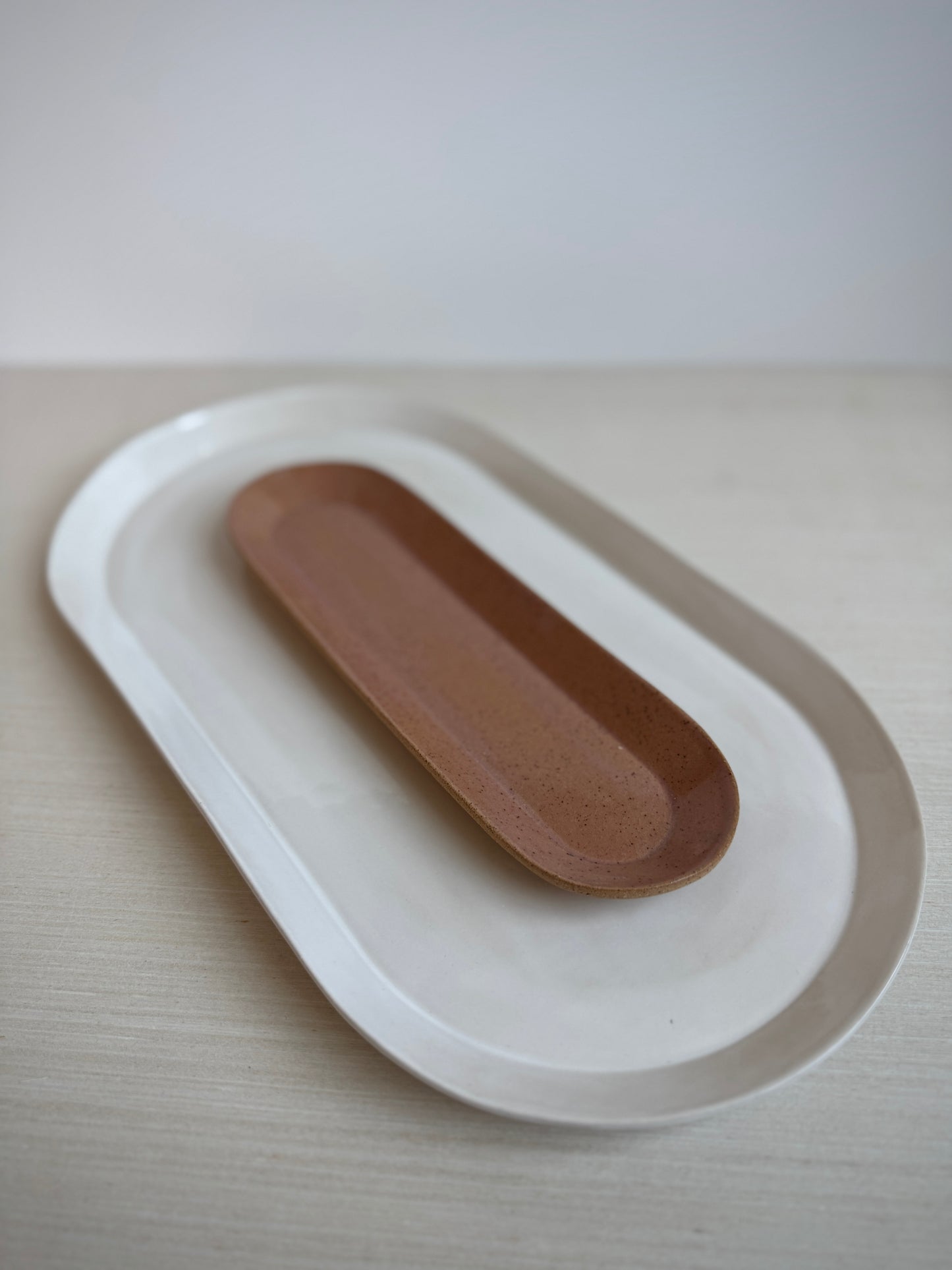 Oval serving plate | S