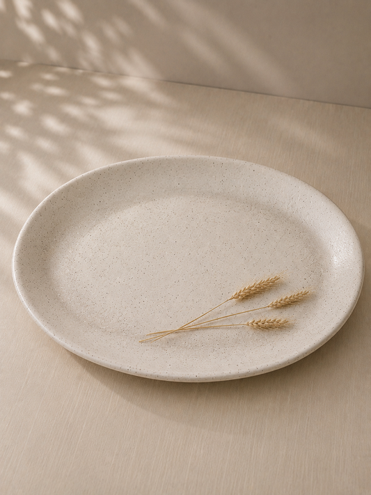 Large oval tray
