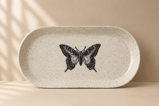 Medium oval plate