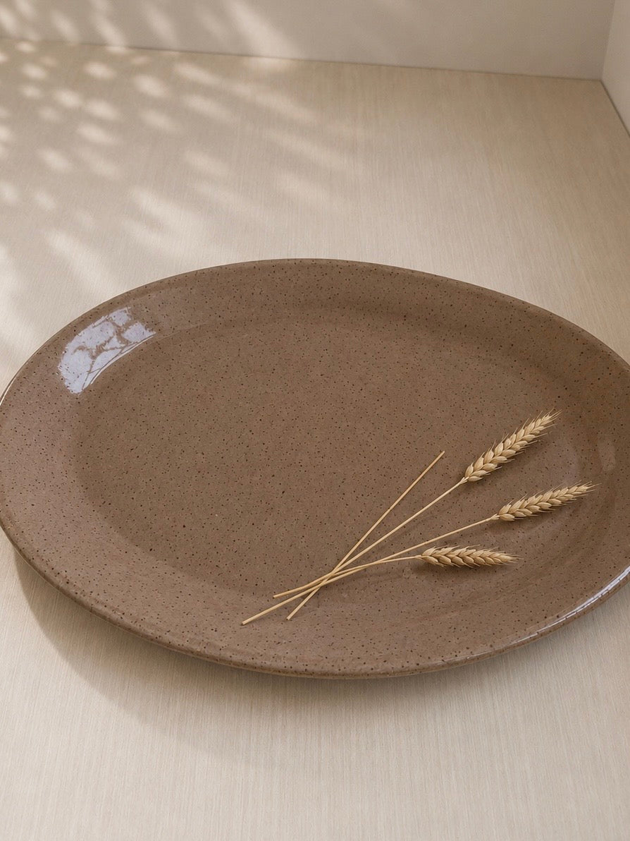 Large oval tray