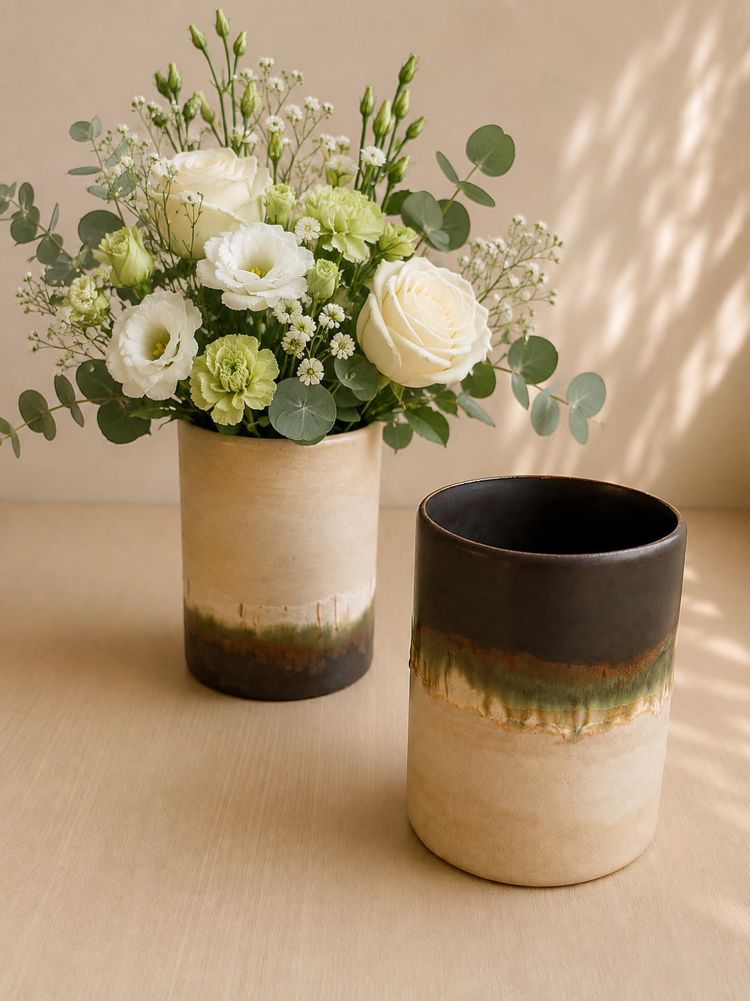 Earthy tones vase