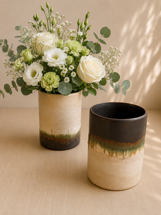 Earthy tones vase